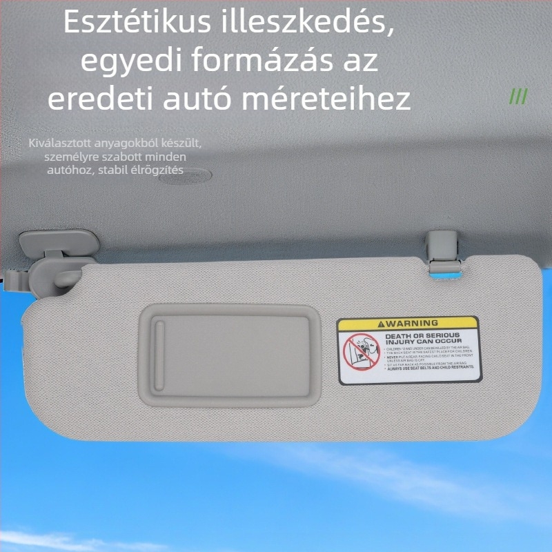 Hyundai Elantra (2011-2015) Napellenző - pár (bal és jobb), PVC, kártya-beépítés, alkatrész 852103X000Tx