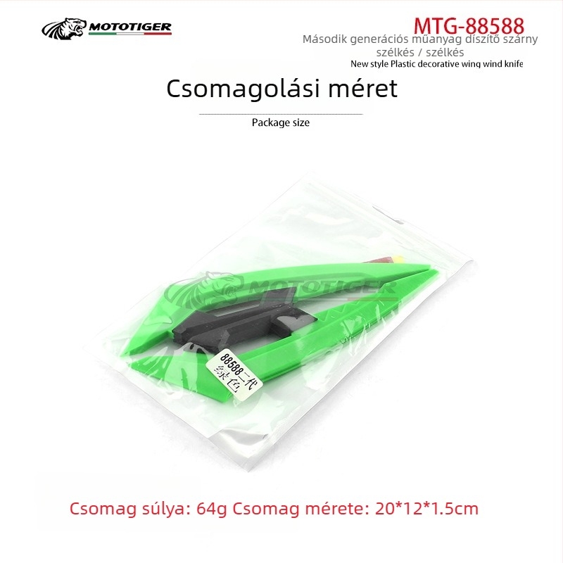 Második generációs dekoratív ABS karmalakú szélterelő MTG-88588