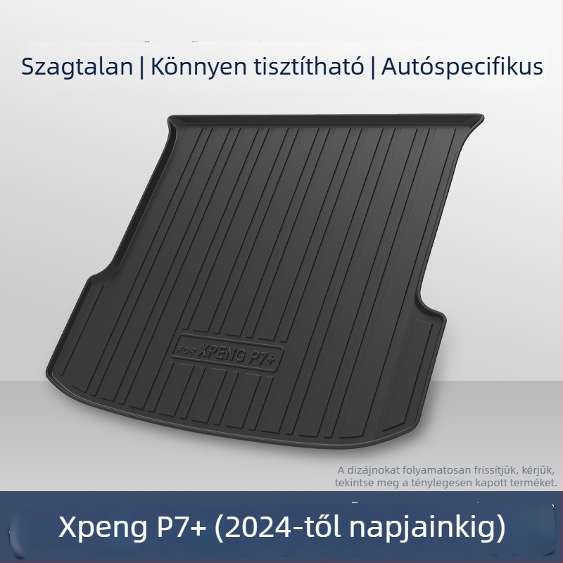 XPeng M03, G6, G7, G9 és P7+ csomagtartó szőnyeg - TPE, vízálló és kopásálló