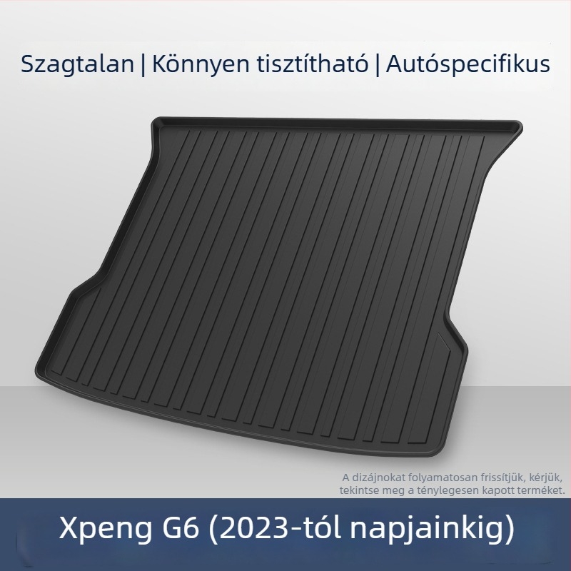 XPeng M03, G6, G7, G9 és P7+ csomagtartó szőnyeg - TPE, vízálló és kopásálló