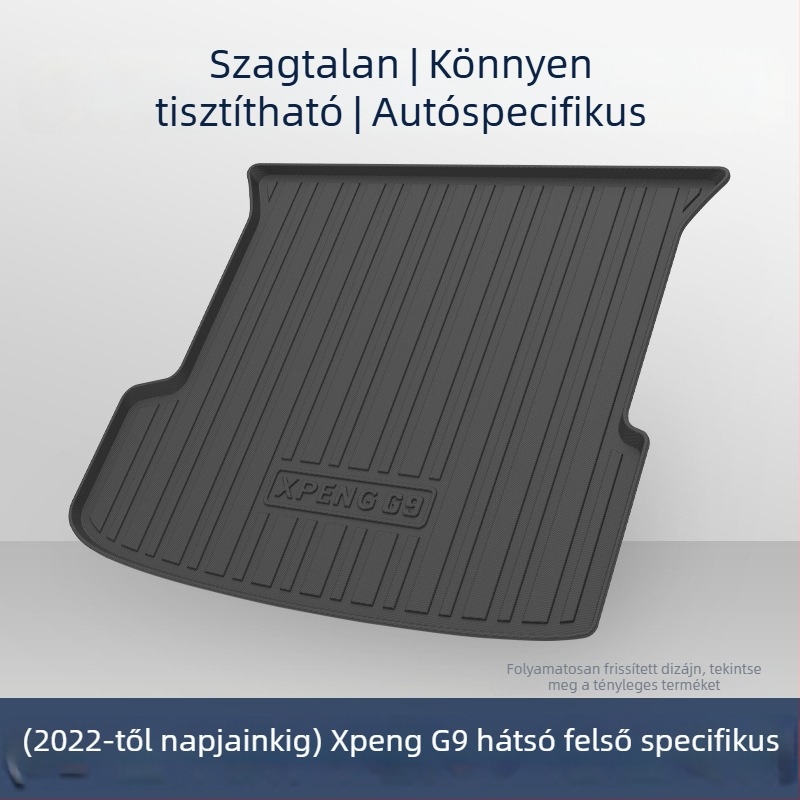 XPeng M03, G6, G7, G9 és P7+ csomagtartó szőnyeg - TPE, vízálló és kopásálló