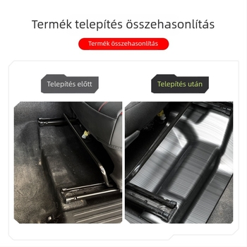 Ülés alatti anti-kopogó lemez Suzuki Jimny JB74/JB64/JC74 AT, ABS, félzárt stílus, TPE injektált talpbetétek, testreszabás elérhető
