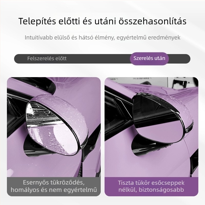 Su7 esővédő pajzs a visszapillantó tükörhöz – ABS műanyag, kompatibilis Xiaomi Su7