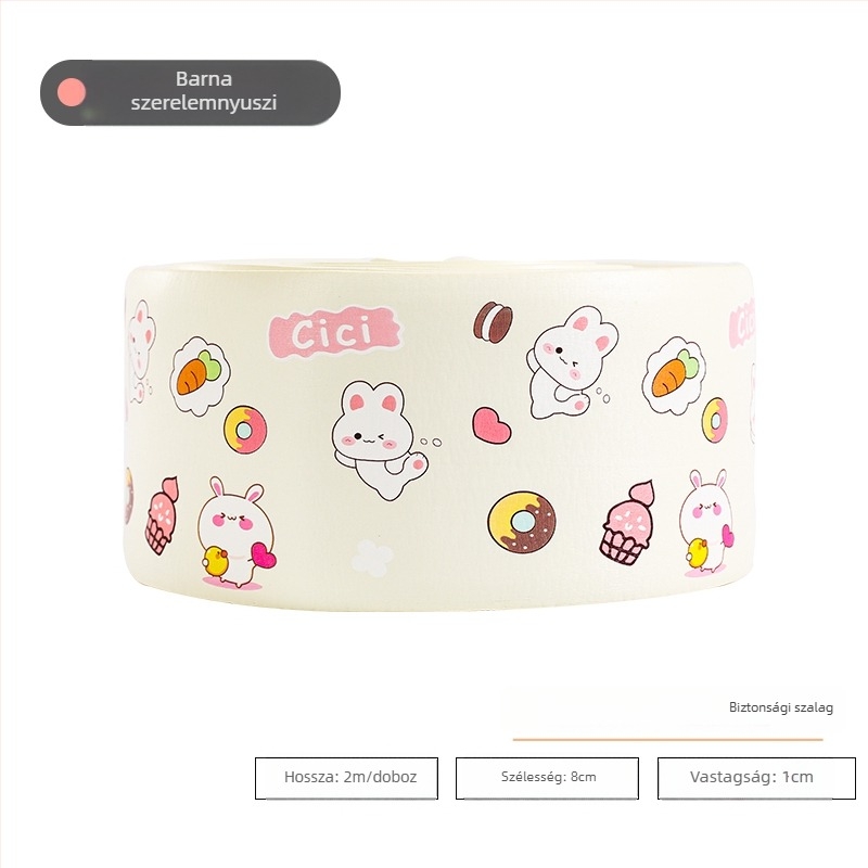 Kollégiumi padlószőnyeg csúszásgátló csíkokkal és lépcsőtalppal — TPES anyag, digitális nyomtatás, minimalist stílus gyerekszobába