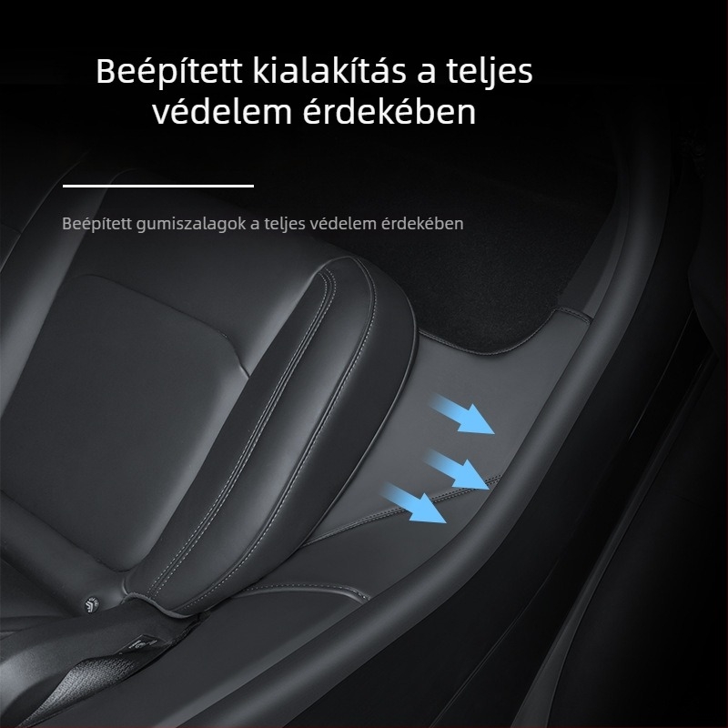 Tesla Model Y hátsó küszöbvédő csík beépített kiegészítő