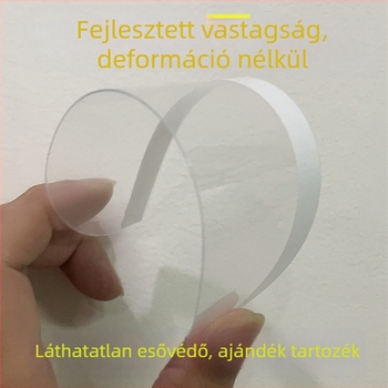 Autó visszapillantó tükör esővédő szemöldöke – PET anyag, ragasztó hátlappal, testre szabható
