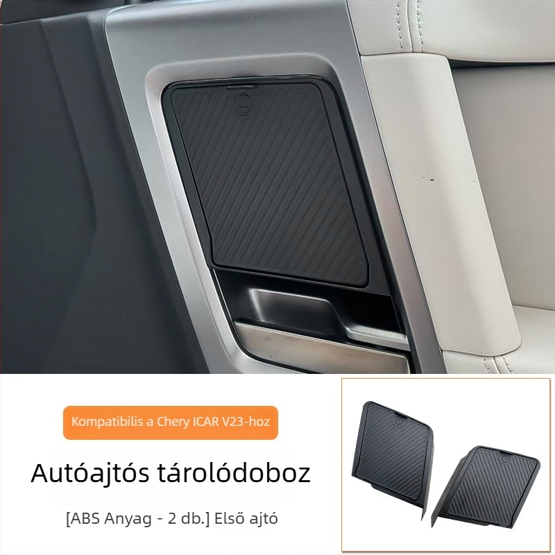 Autóajtó tároló doboz ICAR V23 - műanyag, térfogat 300, testreszabható