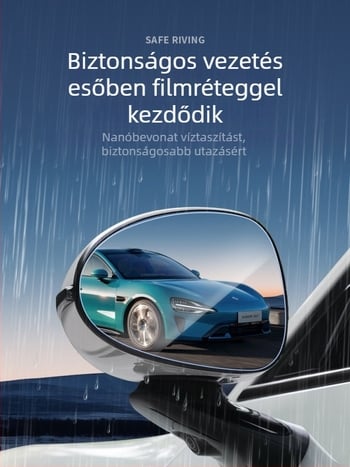 Xiaomi SU7 hátsó tükör esővédő fóliája, Guanqin, kód Ltao816075122687, testreszabás nélkül
