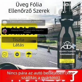 Autóüveg anti-fog spray erőteljes páramentesítő hatással és vízálló teljesítménnyel; márka: Other; modell: anti-fog agent autóüveghez; termékkód: Ltao848818832161