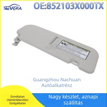 NEVOSA Autós napvédő Hyundai Elantra, PVC, teleszkópos rögzítés, első belső napvédő