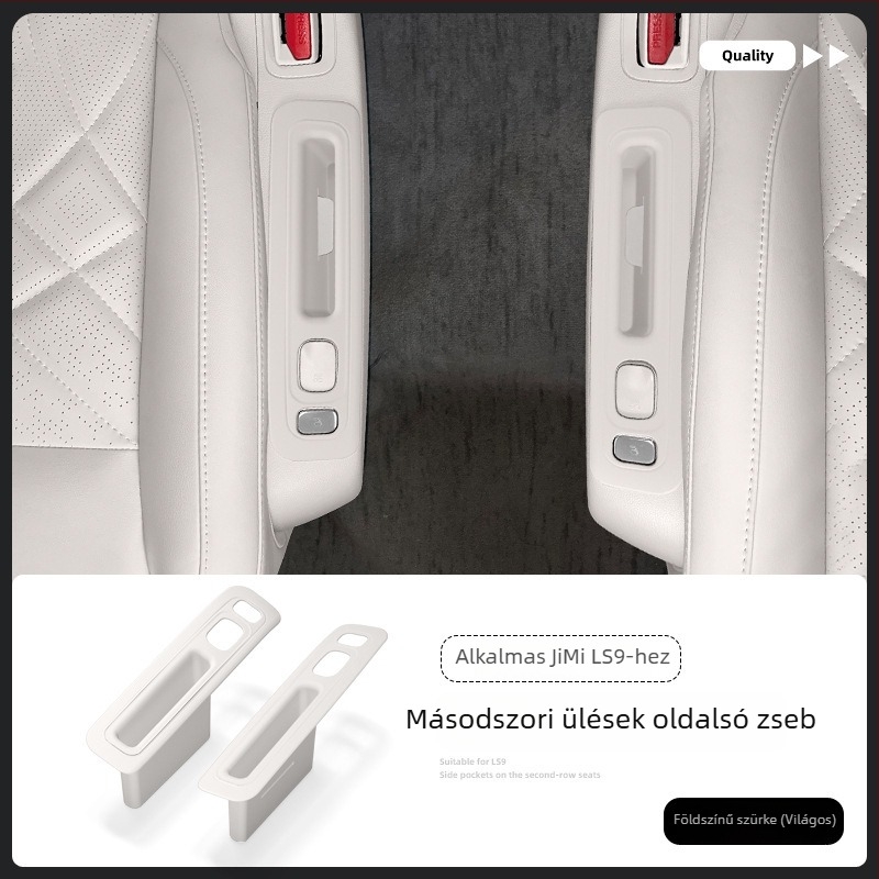 Zhiji LS9-hez készült szilikon oldalsó ülés tároló – vízálló autós kiegészítő