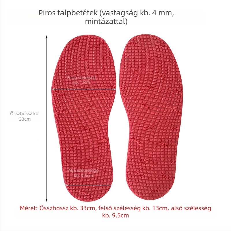 Cipőtalp javító ragasztólap — teljes talpat fedő ragasztó, marha-kaucsuk alapú, csúszásmentes és kopásálló, minden évszakban