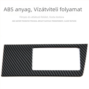 Vios Yaris ATIV fényszóró-beállítás belső dekor panel — ABS anyag, egyrészű formázás, kompatibilis a levegő kilépőivel, kormánygombokkal, navigációs kijelzővel és az ajtópanellel.