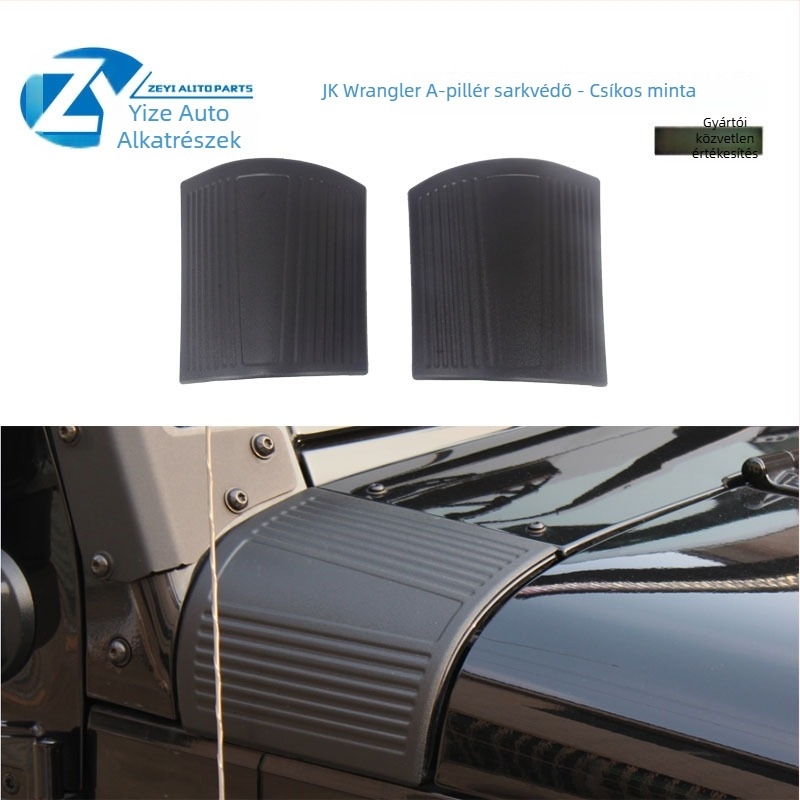 Ze Yi Wrangler JK A-oszlop burkolat készlet, 2007-2017