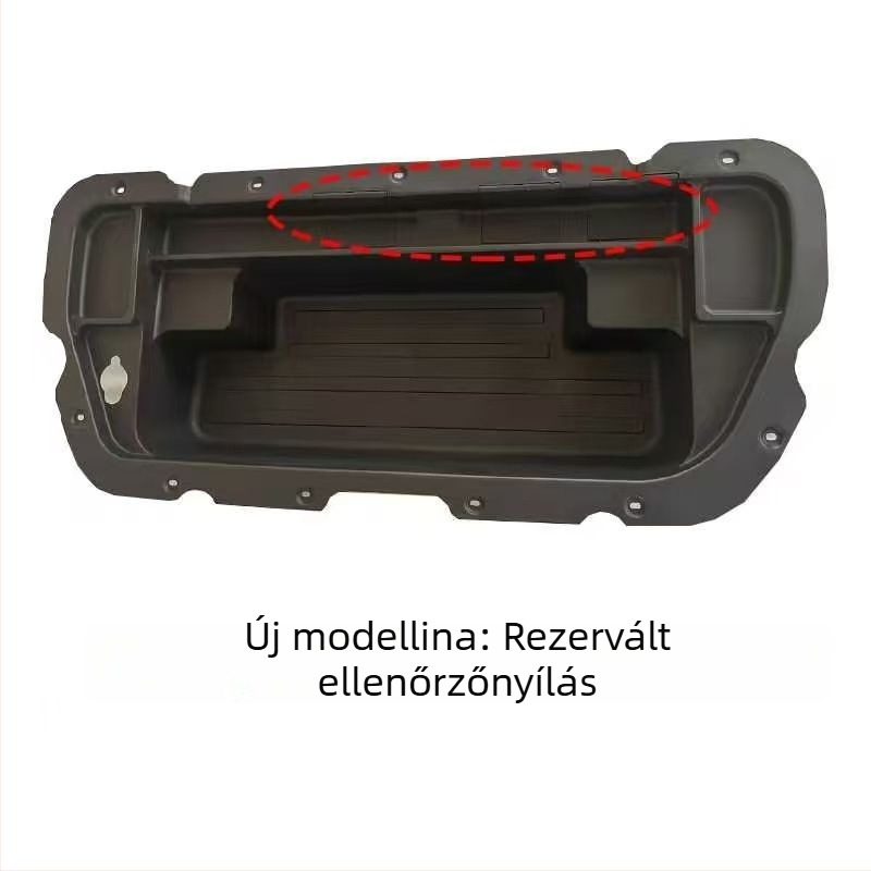 Leapmotor C10/C16 elektromos verzióhoz előre csomagtartó tároló doboz – all-in-one módosító készlet, műanyagból, logónyomtatás lehetséges, testre szabható