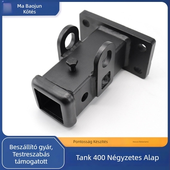 Tank 400 vontatáshoz – húzóhorog alap négyszögletes nyílással, kettős füllel, a Qingdao Baojun Rigging gyártótól; testreszabható gyártás; licencelt magáncímke