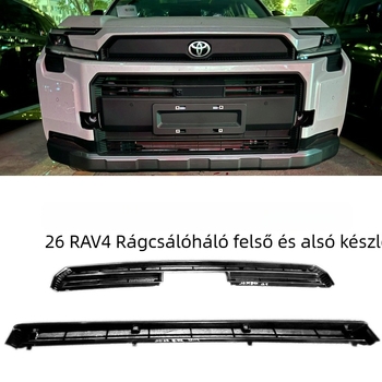 Toyota RAV4 középső rovarvédő háló a radiátor és a kondenzátor védelméért – ABS anyag, Termék szám: A, Kompatibilis 26 RAV4 modellhez, Élettartam: 5 év
