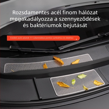 Ideal I6I8 motorháztető rovarhálóval — kabinvédő háló, porvédő fedél az eltömődés ellen, módosítási kiegészítő