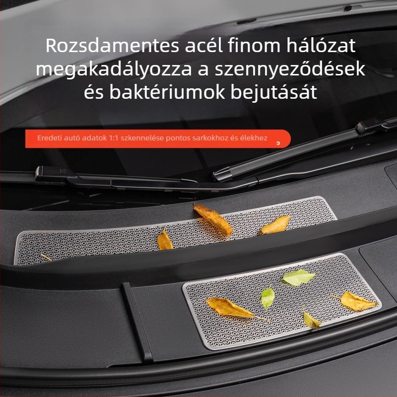 Ideal I6I8 motorháztető rovarhálóval — kabinvédő háló, porvédő fedél az eltömődés ellen, módosítási kiegészítő