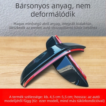Esővédő szemöldök a tolató tükörhöz, kompatibilis a GAC Aion S, YV Plus, RT és UT