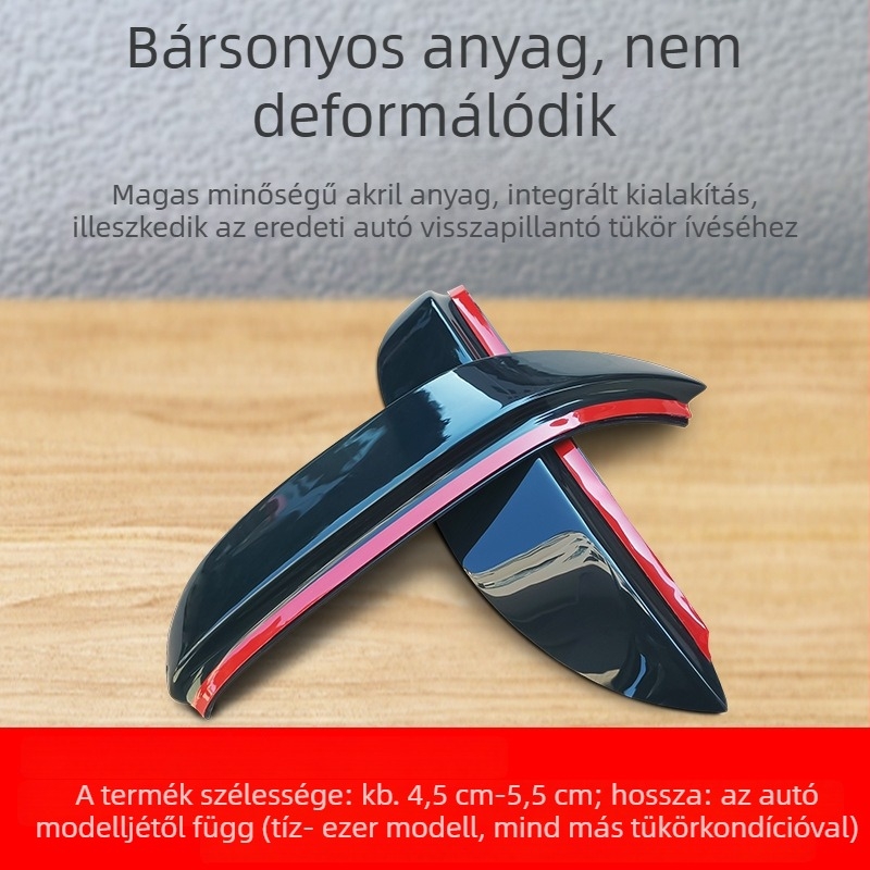 Esővédő szemöldök a tolató tükörhöz, kompatibilis a GAC Aion S, YV Plus, RT és UT
