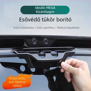 Esővédő hátsó kamera burkolat Mega visszapillantó tükörhöz – autóalkatrész
