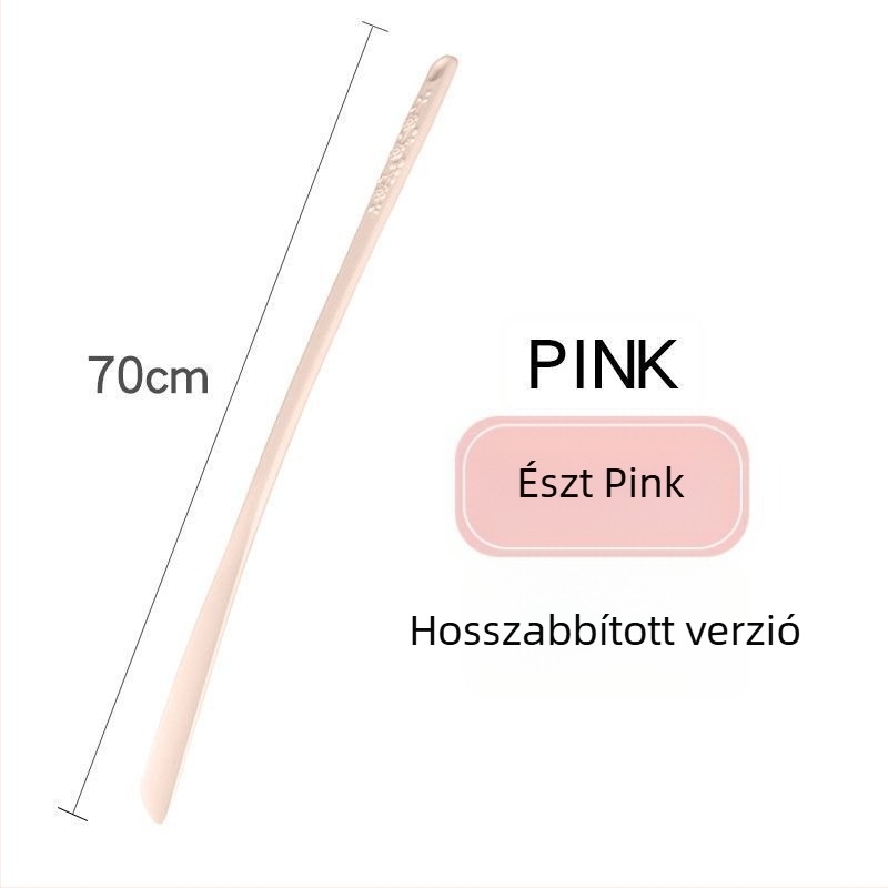 Hosszú műanyag cipőhorgot — könnyű felhúzás idős nőknek, terhes nőknek és lustáknak