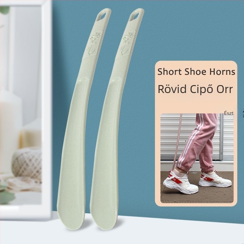 Hosszú műanyag cipőhorgot — könnyű felhúzás idős nőknek, terhes nőknek és lustáknak