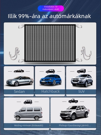 Rovarmentes autóhűtővédő háló Mercedes-Benz GLA/GLE/GLC260/E300L/A200 – rovarvédelem; hűtővédő; kompatibilis modellek