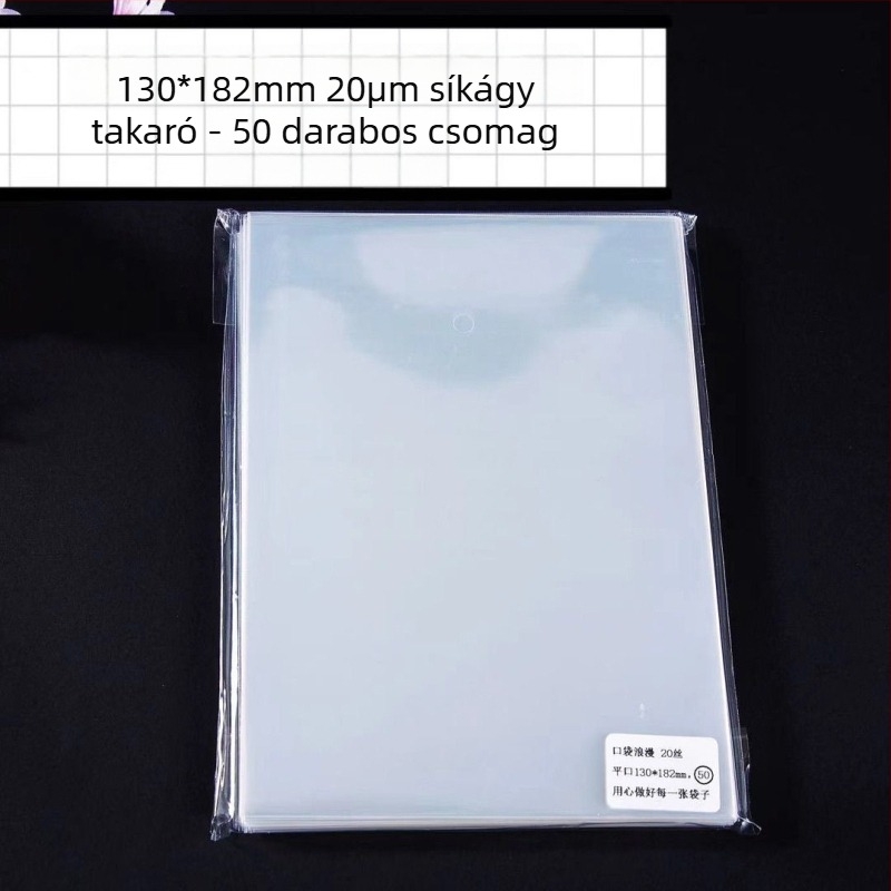 Pocket Romantic postai kártya tok HD védőfilmmel fényképekhez