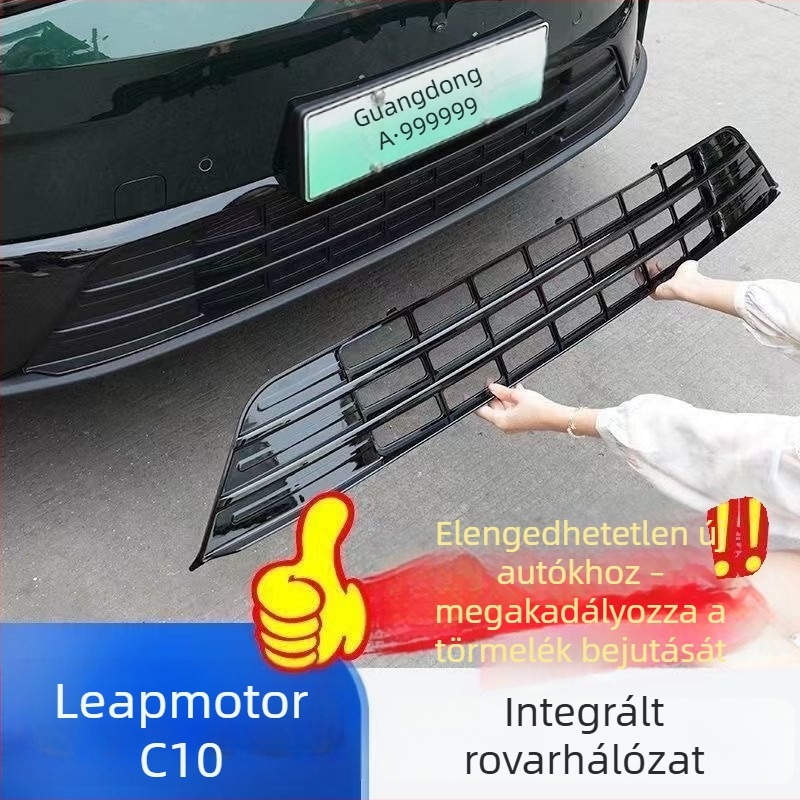 Lingpao C10/C16 integrált rovarvédő háló víztartály-védővel, eredeti autófesték felület