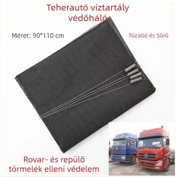 Teherautók víztartályához általános rovarmentes háló, porálló védőháló teherautókhoz és nehéz járművekhez