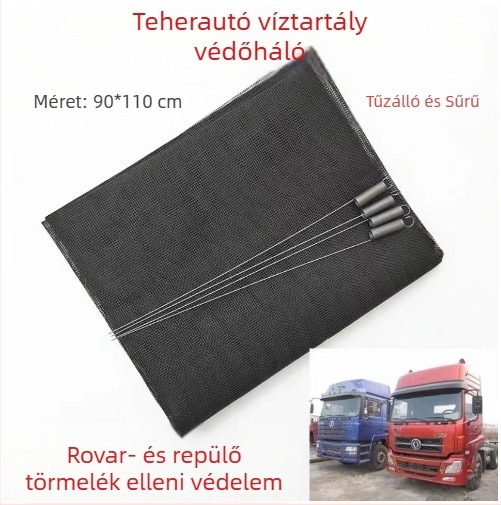 Teherautók víztartályához általános rovarmentes háló, porálló védőháló teherautókhoz és nehéz járművekhez