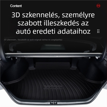 Csomagtartó szőnyeg Toyota Camry | Anyag: TPE | Kompatibilis a Toyota Camry-vel | Brand: Cool Decoration World