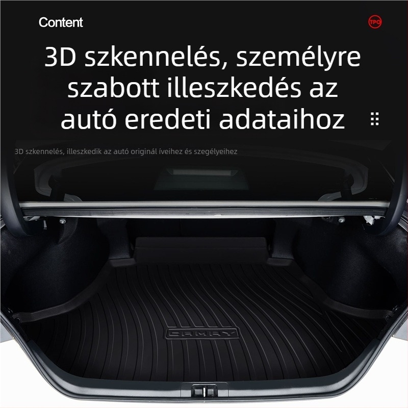 Csomagtartó szőnyeg Toyota Camry | Anyag: TPE | Kompatibilis a Toyota Camry-vel | Brand: Cool Decoration World