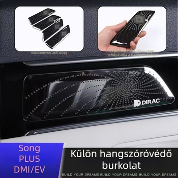 BYD Song Plus belső hangszórófedél rozsdamentes acélból — Márka Like; Modell BYD Song Plus; Nincs logó