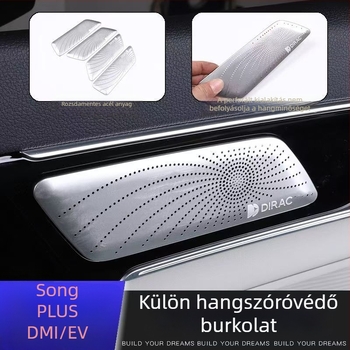 BYD Song Plus belső hangszórófedél rozsdamentes acélból — Márka Like; Modell BYD Song Plus; Nincs logó