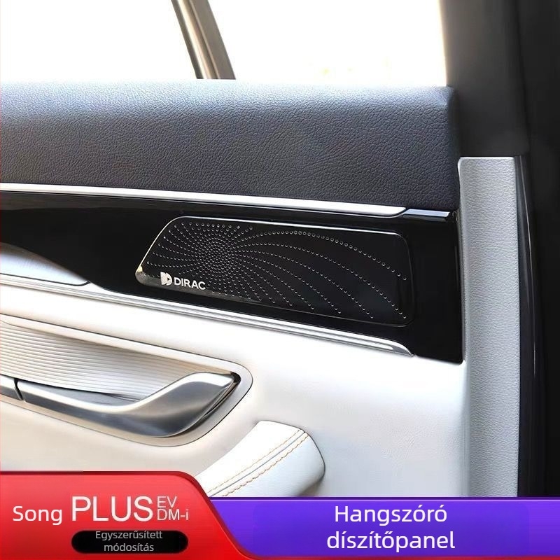 BYD Song Plus belső hangszórófedél rozsdamentes acélból — Márka Like; Modell BYD Song Plus; Nincs logó
