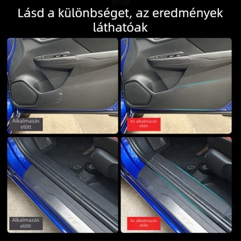 Geometriai mintázatú autó karosszéria védőfóliája, mágneses szerelés, anyag: más