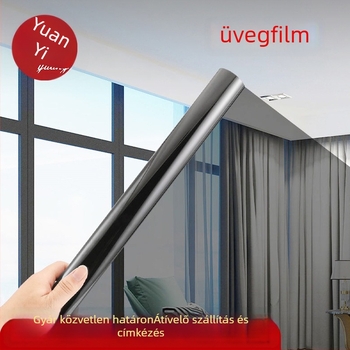 PET ablakfilm napsugárzás elleni védelemre — egyirányú látás, öntapadós, modern letisztult stílus