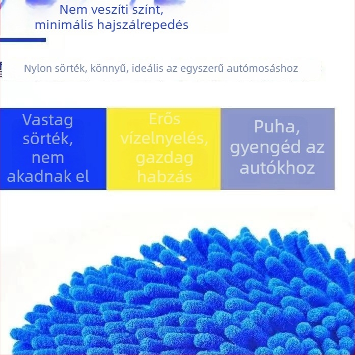 Jialin Autómosó Kefe – rozsdamentes acél, Márka: Jialin, Típus: autómosó kefe