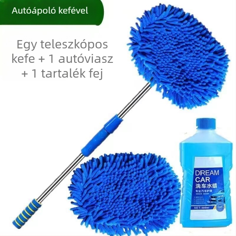 Jialin Autómosó Kefe – rozsdamentes acél, Márka: Jialin, Típus: autómosó kefe