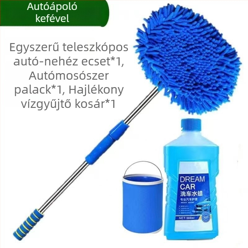 Jialin Autómosó Kefe – rozsdamentes acél, Márka: Jialin, Típus: autómosó kefe