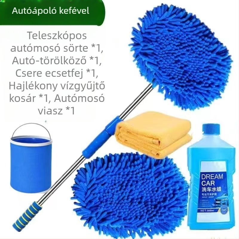 Jialin Autómosó Kefe – rozsdamentes acél, Márka: Jialin, Típus: autómosó kefe