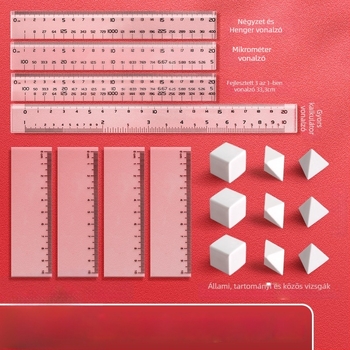 Közszolgálati vizsgára szánt radírcsomag – Irodai diagram eszközök