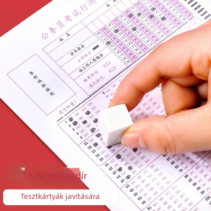 Közszolgálati vizsgára szánt radírcsomag – Irodai diagram eszközök