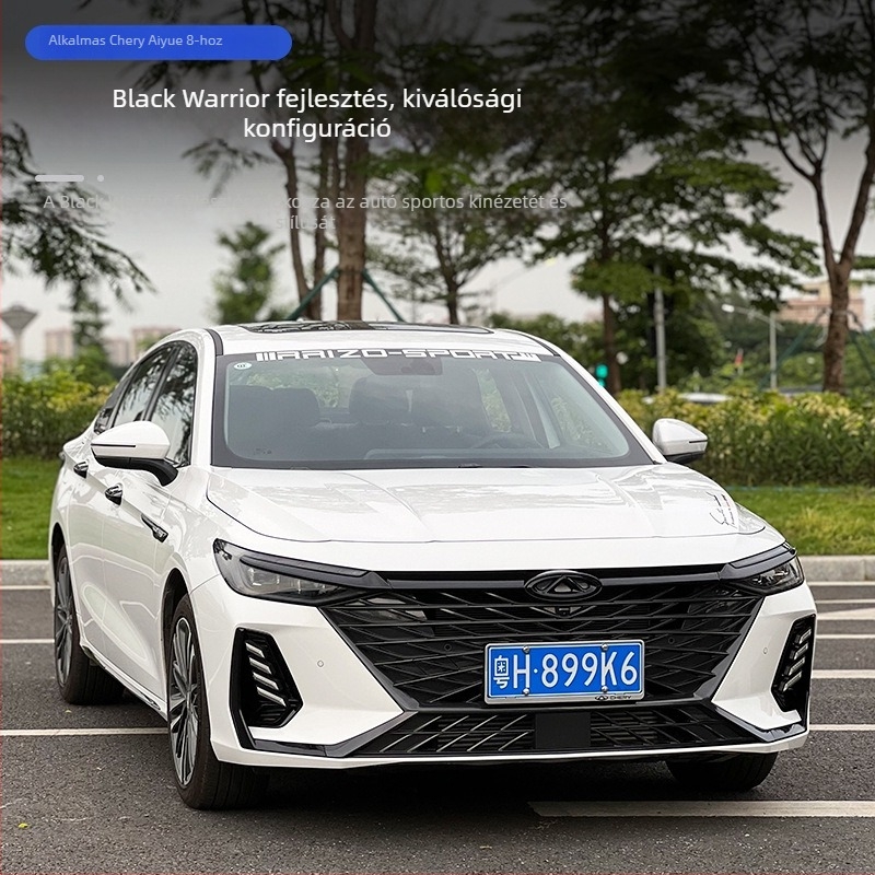 Chery Arrizo 8 középső hűtőmaszk és első logó sportkészlet, modell 050, testreszabható