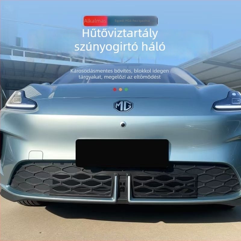 MG4 szúnyogháló védőháló snap-on típus – kompatibilis 26 MG4 modelllel, testreszabott feldolgozás, MG4 standard verzió