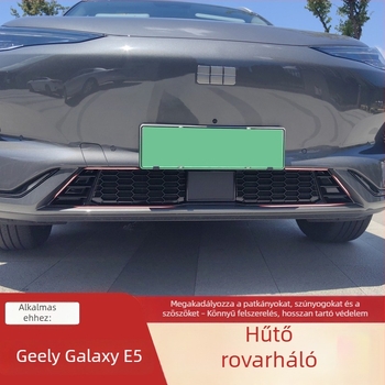 Geely Galaxy E5 Rovarellenes háló a első hűtőrácshoz és a víztartály védőhálóhoz – külső módosítási kiegészítő