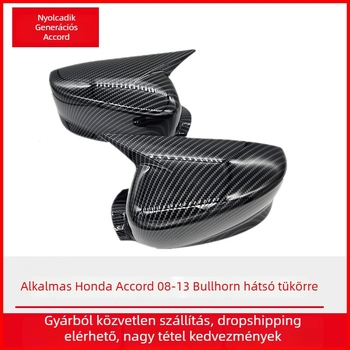 Karbon szálas tükrösház Honda Accord nyolcadik generációjához (2008–2013), démoni fül dizájn